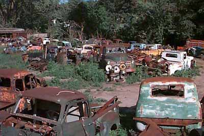 junkyard photos chevy gmc trucks